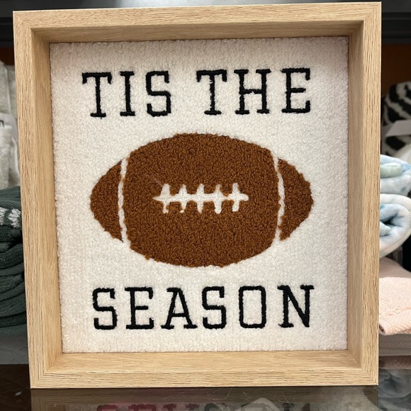 Other - Framed Football Tis the Season Wall Art